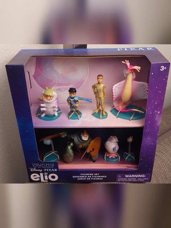 DisneyPixar Elio figurine set Other - Elio Figurine Set - Purple & Pink Character Playset